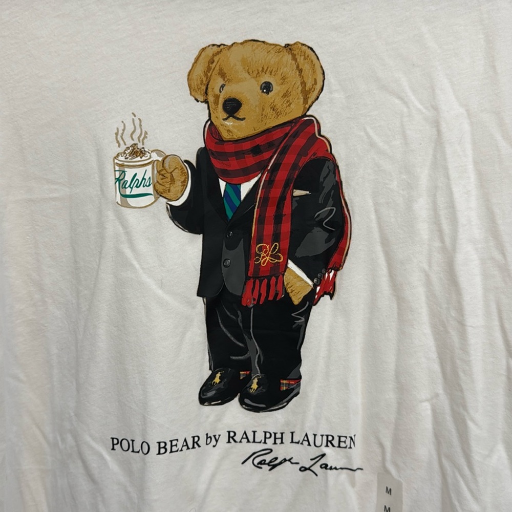 Polo Bear t-shirt with Ralph’s Coffee Mug